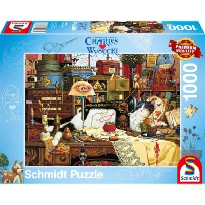 Puzzle Charles Wysocki: Maggie the messmaker - 1000 pz - Schmidt 59993 - Immagine 1 di 2