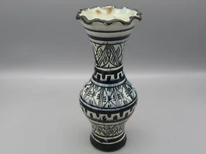 Vase bleu et blanc en céramique - SAr... - Picture 1 of 3