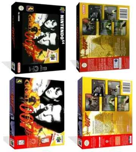 Arte de portada GoldenEye 007 N64 + solo caja (sin juego) - Imagen 1 de 9