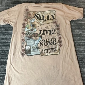 Disney Shirt Womens Medium Nightmare Before Christmas Sally BoxLunch Pink Tee - Picture 1 of 10