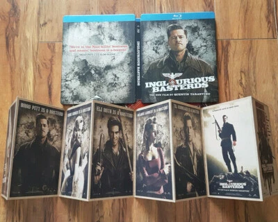 /3187 Inglourious Basterds Future Shop Exclusive Blu-ray Steelbook & Post Cards - Image 1 of 4