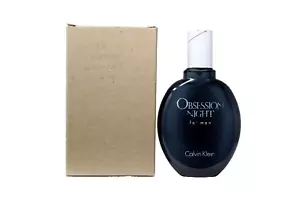 CALVIN KLEIN OBSESSION NIGHT FOR MEN EAU DE TOILETTE SPRAY 125 ML/4 FL.OZ. (T) - Picture 1 of 1