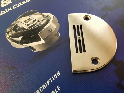 91-048 522-04x12 throat plate for lockstitch sewing machine - Image 1 of 3