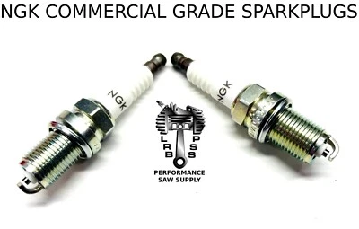 2 NGK COMMERCIAL SPARK PLUGS FITS KOHLER COMMAND, SV, KT, 7000 V-TWIN ENGINES - Image 1 of 2
