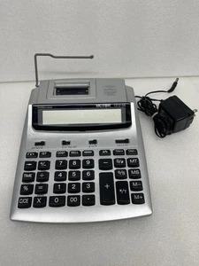 Victor 1212-3A Printing Calculator Tax & Exchange New Ink & Paper Desktop - Picture 1 of 4