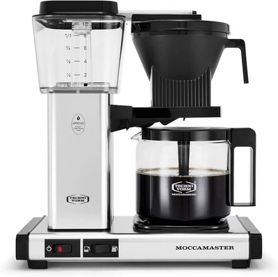 Technivorm Moccamaster 53941 KBGV Select cafetera de 10 tazas, plata pulida... Foto 1 de 2