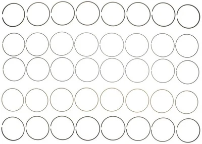 Juego de anillos de pistón de motor MAHLE 42156CP Foto 1 de 4