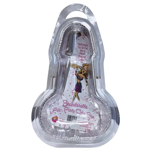 10" Junggesellinnenabschied Peter Pecker Form Medium Kuchenform - 2er Pack - Bild 1 von 2