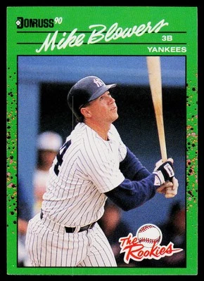 1990 Donruss The Rookies #26 Mike Blowers - Image 1 of 2