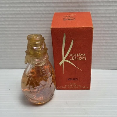 Eau de Toilette Spray Vintage Kashaya de Kenzo 2.5oz *Algunas Evaporaciones-Ver fotos Foto 1 de 3