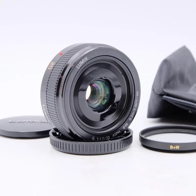 Panasonic LUMIX G 20mm 1.7 Asph Lens for Micro 4/3 – MUST SEE! (0885) - Image 1 of 4