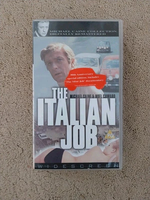 🚗 The Italian Job (VHS, 30th Anniversary Special Edition, 1969) – Very Good Foto 1 de 3