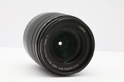 [Near Mint] Panasonic LUMIX G VARIO 12-60mm f3.5-5.6 ASPH. POWER O.I.S. Lens - Image 1 of 4
