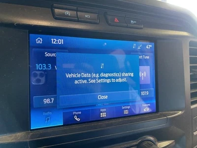 Info-GPS-TV Screen Front Dash Fits 21-23 FORD F150 PICKUP 1873732 - Image 1 of 4