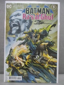 DC Universe BATMAN vs. RA'S AL GHUL #5 NEAL ADAMS SIGNED Comic - Picture 1 of 3