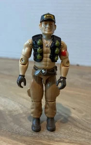1987 GI Joe Steam Roller Figur Mobile Command Center Driver - Bild 1 von 7