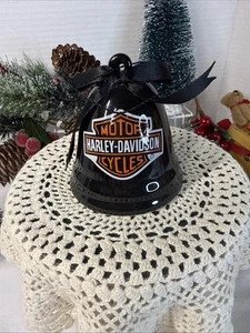 HARLEY DAVIDSON 2008 BAR & SHIELD PORZELLAN GLOCKE WEIHNACHTSSCHMUCK - Bild 1 von 9