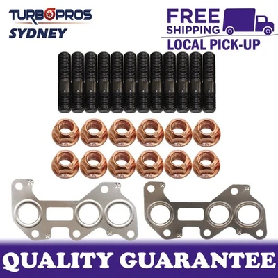 Kit de tacos y juntas de colector de escape permaseal para Toyota Crown JZS171 1JZ-GT 2,5 L Foto 1 de 4