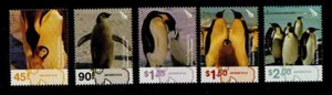 ROSS DEPENDENCY 2004 SG89-93 EMPEROR PENGUINS MNH - Bild 1 von 1