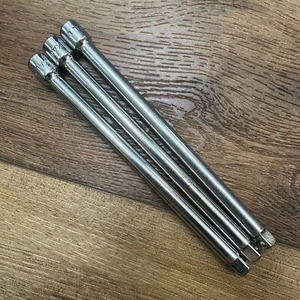Lot of 3 KAL Tools USA 1/4" Drive - 6" Long Socket Extension Tool - Picture 1 of 6