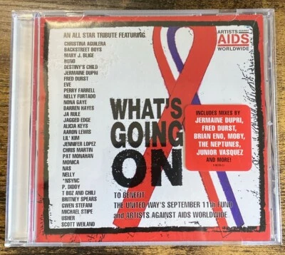 Various Artists What's Going On All Star Tribute Maxi Single CD 2001 Columbia - Image 1 of 3