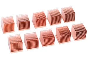 Alphacool GPU RAM Copper Heatsinks 14x14mm - 10 Stück - Bild 1 von 3