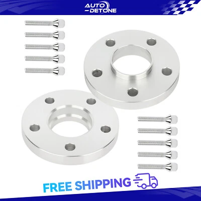 20mm 5x112 12x1.5 (2) Wheel Spacers For Mercedes-Benz C230 C240 C280 E320 SL500 - Image 1 of 4