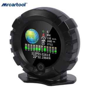 OBD2 GPS Inclinometer Tilt Meter Angle Slope Meter Speedometer Compass kmh/mph - Picture 1 of 17