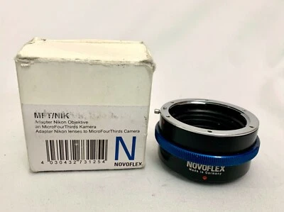 Novoflex MFT/NIK Adapter For Nikon Lenses to Micro Four Thirds Camera, good cond - Image 1 of 4