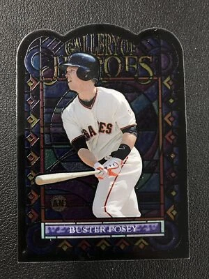 2013 Topps Archives #GH-BP Buster Posey Gallery of Heroes Die-Cut Giants - Image 1 of 2