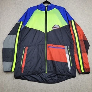 Rare Nike Wild Run ‘Meekz’ Running Jacket Mens 2XL Windbreaker Windrunner - Picture 1 of 12