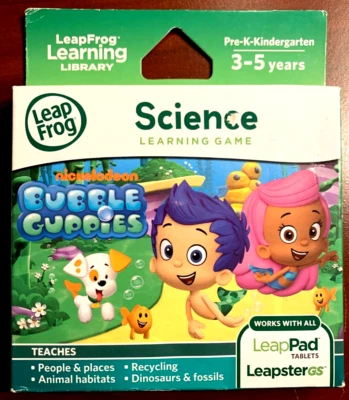 LeapFrog LeapPad Explorer Learning System: Bubble Guppies, Leap pad 1 2 3 G NEW - Image 1 of 2