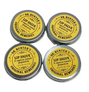 Dr. Hunter's Lip Salve Original Remedies .55oz./16g New; LOT OF 4 - Picture 1 of 2
