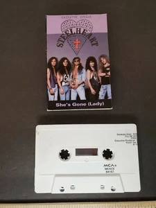 Steelheart ""She's Gone (Lady)"" Kassette Einzeldruckfehler seltenes Haarband - Bild 1 von 4