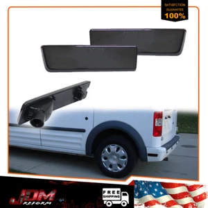 For 2010-2013 Ford Transit Connect Smoked Lens Rear Bumper Side Marker Light Kit - Bild 1 von 8