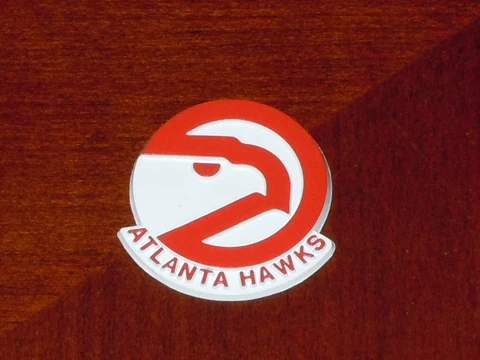 ATLANTA HAWKS Vintage Old NBA RUBBER Basketball FRIDGE MAGNET Standings Board Cover