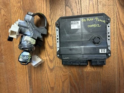 Toyota RAV4 2006 A/T motor OEM módulo informático ECM 42D80 interruptor de encendido con llave Foto 1 de 4