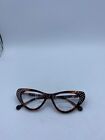 Colors In Optics Sanford Hutton Brown Oval Cat-Eye FRAMES ONLY