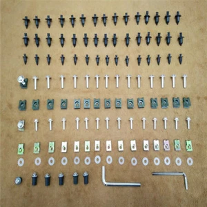 Fairing Body Bolt Kit Nuts Clips Screws For Honda VFR800 VFR1200F CBF1000 CBF600 - Picture 1 of 5