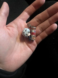Portachiavi minifigure vintage Neon Genesis Evanglion x UCC Coffee Kaworu Nagisa - Foto 1 di 1