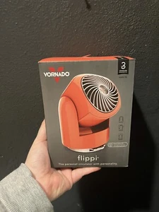 Vornado Flippi V6 Personal Air Circulator Fan,Coral Orange - Picture 1 of 4