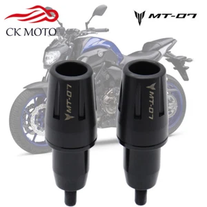 CNC Frame Sliders Crash Protector For YAMAHA MT07 MT-07 Tracer 700/GT MT 07 LOGO - Picture 1 of 7