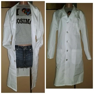 RED KAP COSPLAY ORPHAN BLACK COSIMA ABBY SCIUTO DOCTOR MEDIUM COSTUME LAB COAT - Image 1 of 4