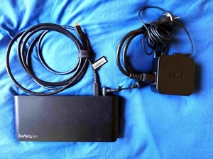 StarTech MST30C2DPPD Docking Station USB-C Dual Monitor A/C adaptor - Picture 1 of 5