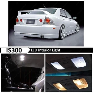 12x White Interior Map LED Lights Bulb Package Kit Fits Lexus IS300 2001-2005 - Foto 1 di 9