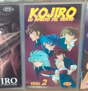 VHS KOJIRO Lo Spirito del vento 2,VIDEO DYNAMIC NUOVO SIGILLATO Anime mai in dvd - Imagen 1 de 3