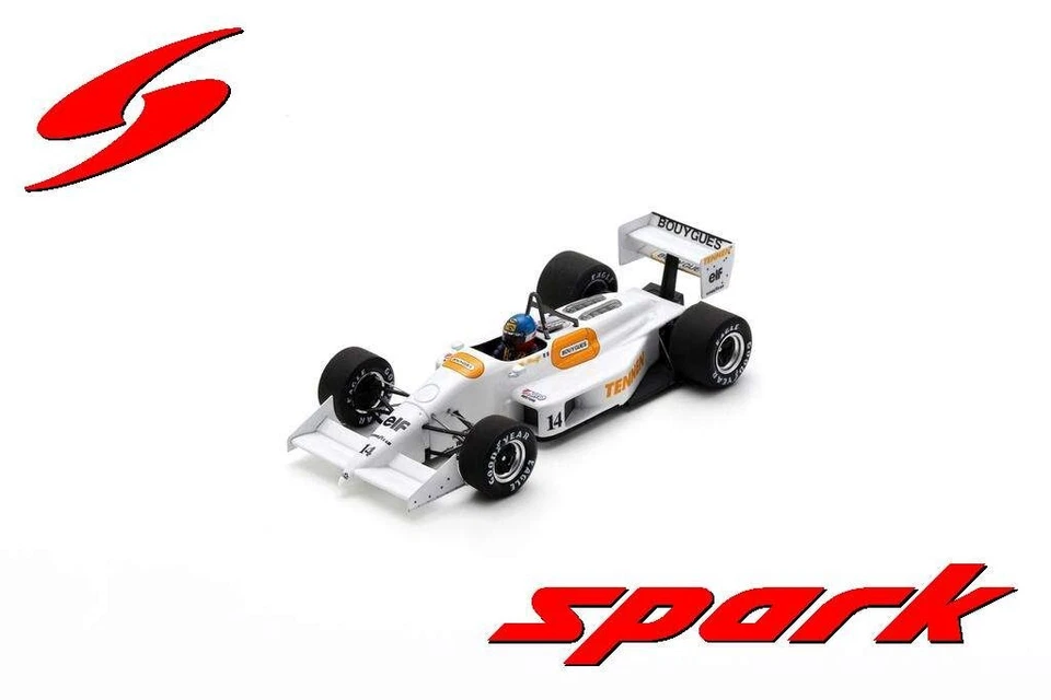 AGS JH23 Philippe Streiff #14 Brazil GP 1988 S7244 Spark 1/43 F1 Formule 1 - Bild 1 von 1