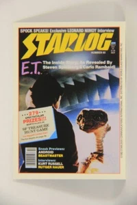 Starlog 1993 Card #35 E.T. The Extra-Terrestrial "Cover Number 63" L007603 - Picture 1 of 2