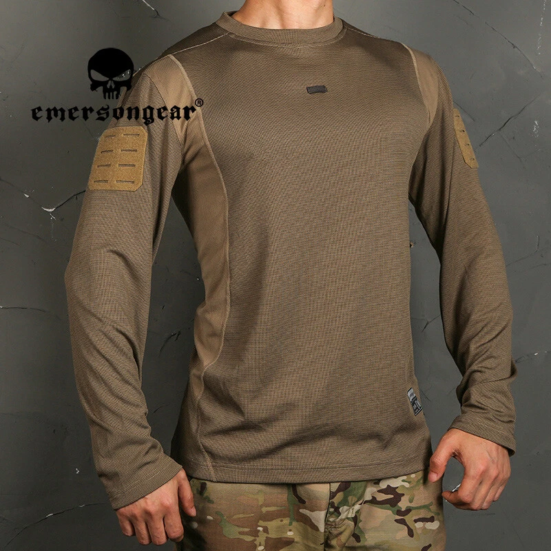 Camisetas tácticas Emersongear UMP hombres rana culturismo fitness ropa deportiva Foto 1 de 4