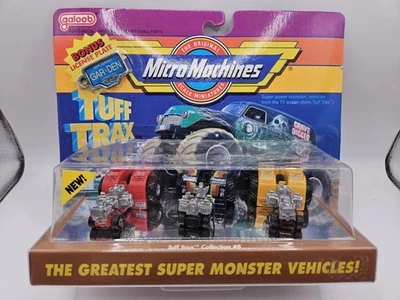 NEW Micro Machines 7414 TUFF TRAX COLLECTION #8 GREATEST SUPER MONSTERS! - Image 1 of 4